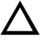 Logo triángulo negro